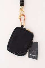 Moonage Devilment / NECK STRAP & COIN PURSE  ブラックｘゴールド O-25-02-13-023-Mo-za-YM-OS