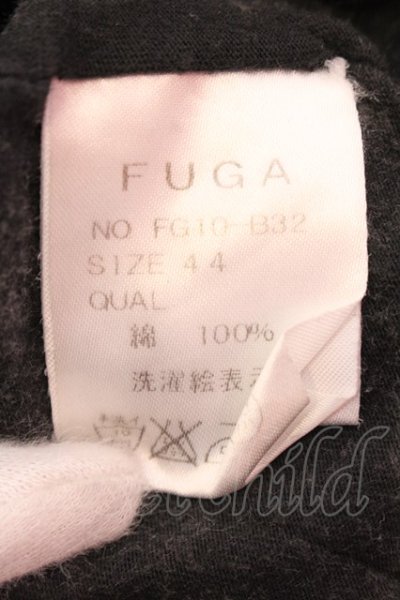 画像4: FUGA / The Bum カットソー 44 ブラックｘグレー O-25-02-15-032-FU-to-YM-ZT0218