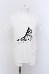 luxe de dress co. / Tシャツ L ホワイト O-25-02-20-043-Lu-ts-YM-OS