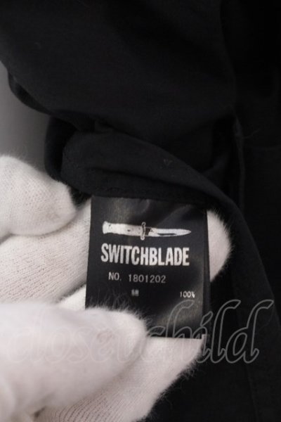 画像4: SWITCHBLADE / LIGHT SHINE LONG SHIRT  M ブラック O-25-02-20-012-SW-sh-OW-OS