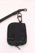 画像2: Moonage Devilment / NECK STRAP & COIN PURSE  ブラックｘブラック O-25-02-23-046-MO-za-YM-OS (2)