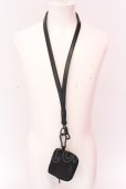 画像1: Moonage Devilment / NECK STRAP & COIN PURSE  ブラックｘブラック O-25-02-23-047-MO-za-YM-OS (1)