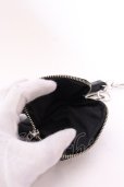 画像4: Moonage Devilment / NECK STRAP & COIN PURSE  ブラックｘシルバー O-25-02-23-048-MO-za-YM-OS (4)