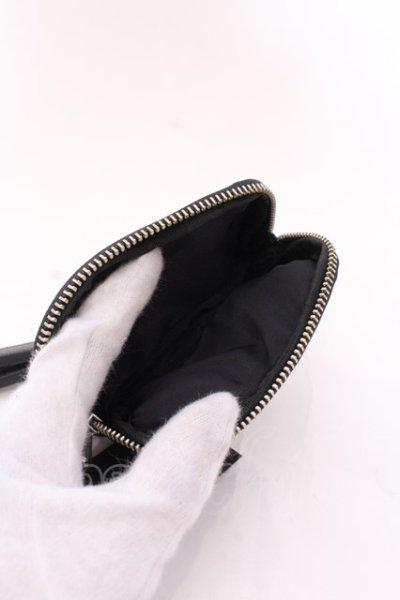 画像4: Moonage Devilment / NECK STRAP & COIN PURSE  ブラックｘシルバー O-25-02-23-049-MO-za-YM-OS