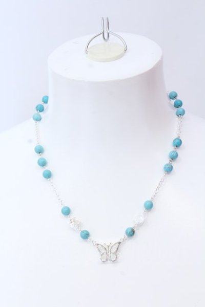 画像1: STUGAZI / ネックレス.Turquoise Angel  シルバーｘターコイズ O-25-02-23-052-St-za-YM-OS