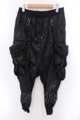 画像1: CIVARIZE / Able サテンサルエルパンツ 44 ブラック O-25-02-23-017-CI-pa-YM-OS (1)