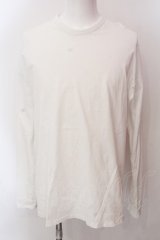 NILoS / COTTON BOIL JERSEY カットソー 1 ホワイト O-25-02-23-024-Ni-to-YM-ZT038