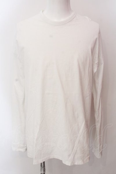 画像1: NILoS / COTTON BOIL JERSEY カットソー 1 ホワイト O-25-02-23-024-Ni-to-YM-OS