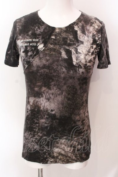 画像1: MEMHIM / Printed Tシャツ 1 グレー O-25-02-23-025-ME-ts-YM-OS