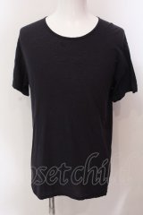 ATTACHMENT / 50/1強撚天竺クルーネックTシャツ 3 ネイビー O-25-02-23-028-AT-ts-YM-ZT038