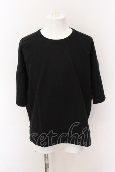 画像2: KMRii / World's End Social Club S/S SWEAT トップス F ブラック O-25-02-24-071-KM-sh-YM-OS