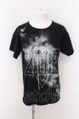 画像1: CIVARIZE / Unavoid ビッグTシャツ 44 ブラック O-25-02-24-077-CI-ts-YM-OS (1)