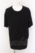 画像1: ATTACHMENT / フレスカ/40クルーネックTシャツ 3 ブラック O-25-02-24-011-AT-ts-YM-OS (1)