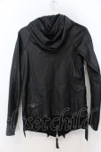 画像7: KMRii / Goat Leather Hoodie レザーパーカー 1 ブラック O-25-02-28-045-KM-ou-YM-OS