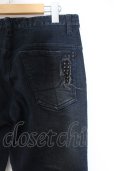 画像4: KMRii / Crush Skinny Denimu パンツ 2 ネイビー O-25-02-28-095-KM-pa-YM-OS