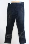 画像5: KMRii / Crush Skinny Denimu パンツ 2 ネイビー O-25-02-28-095-KM-pa-YM-OS