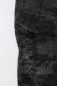 画像4: KMRii / Crush Skinny Cropped Denim パンツ 1 ブラックｘグレー O-25-02-28-096-KM-pa-YM-OS