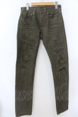 RALPH LAUREN / カモフラージュリメイクダメージデニムパンツ【買取対象外】 28 カーキ O-25-02-28-106-RA-pa-YM-ZT292