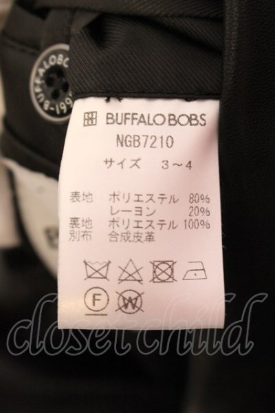 画像3: BUFFALO BOBS / POPSTAR(ポップスター)ダブルブレストテーラードジャケット 3-4 ブラック O-25-03-09-055-BU-ja-YM-ZT378