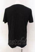 画像2: Roshell / ドレープネックTシャツ XL ブラック O-25-03-09-066-Ro-ts-YM-ZT0312B (2)