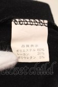 画像3: Roshell / ドレープネックTシャツ XL ブラック O-25-03-09-066-Ro-ts-YM-ZT0312B (3)