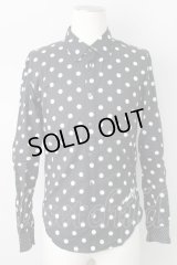 【SALE】MILK BOY / COTTON DOT　シャツ  ブラック T-23-11-30-1010-MI-sh-YM-ZT493