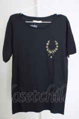 MENTAL / 刺繍入りBIG Tシャツ L ブラック T-24-07-05-020-ME-ts-YM-ZT