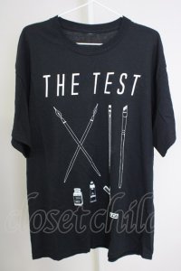 KIYOHARU / test one Tシャツ  ブラック T-24-07-05-023-el-ts-YM-ZT416