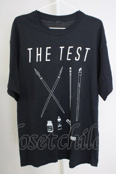 画像1: KIYOHARU / test one Tシャツ  ブラック T-24-07-05-023-el-ts-YM-ZT416