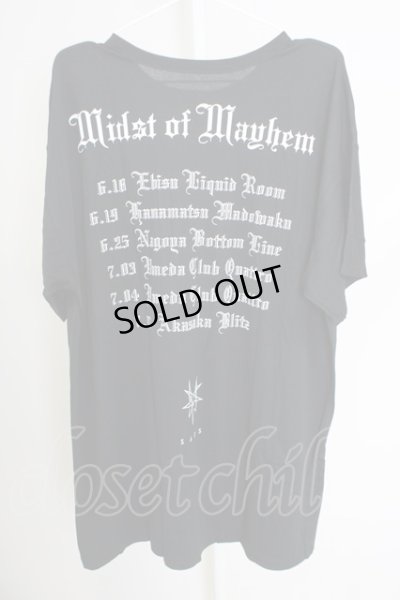 画像2: MARDI GRAS / midst of mayhem Tシャツ M ブラック T-24-07-05-026-MA-ts-YM-ZT