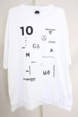 画像1: Moonage Devilment(清春) / 10TH ANNIVERSARY Tシャツ 46 ホワイト T-24-07-05-009-Mo-ts-YM-ZT (1)