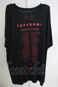 画像2: KUROYUME / エンブレムBIGTシャツ M ブラックｘレッド T-24-07-05-014-KU-ts-YM-ZT (2)