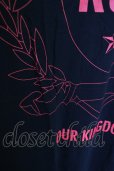 画像4: KUROYUME / エンブレムBIGTシャツ M ブラックｘレッド T-24-07-05-014-KU-ts-YM-ZT