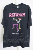 画像1: MARDI GRAS / REFRAIN　Tシャツ XL ブラック T-24-07-10-022-MA-ts-YM-ZT410 (1)