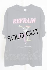 MARDI GRAS / REFRAIN　Tシャツ XL ブラック T-24-07-10-022-MA-ts-YM-ZT410