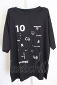 画像1: Moonage Devilment(清春) / Tシャツ.10TH ANNIVERSARY F ブラック T-24-07-10-026-Mo-ts-YM-ZT (1)