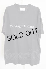 Moonage Devilment（清春） / 【タグ付き】GLAM ADDICTION LIMITED　Tシャツ F ブラックｘシルバー T-24-07-10-031-0-ts-YM-ZT