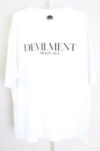 画像1: Moonage Devilment(清春) / F/PRINT OVER Tシャツ 46 ホワイト T-24-07-10-004-Mo-ts-YM-ZT406 (1)