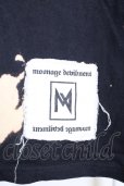 画像5: Moonage Devilment（清春） / ブリーチTシャツ  ブラック T-24-07-10-044-0-to-YM-ZT