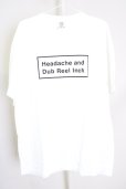 画像1: MARDI GRAS / Headache and Dub Reel Inch Tシャツ XL ブラック T-24-07-10-008-MA-ts-YM-ZT (1)