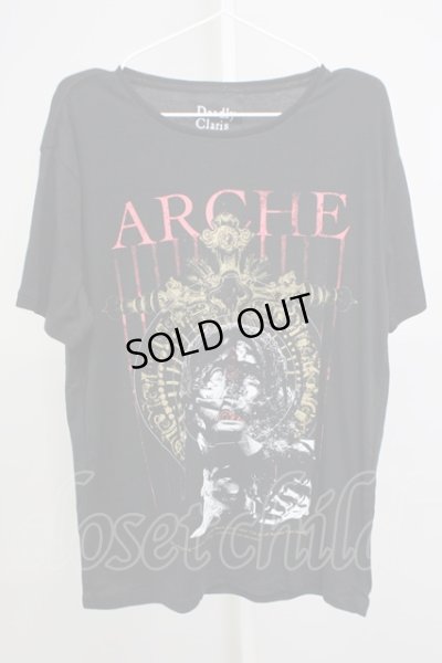 画像1: Deadly Claris / ARCHE Tシャツ  ブラック T-24-08-02-015-De-ts-YM-ZT315