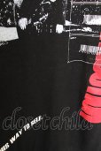 画像8: Deadly Claris / This Way to Self Tシャツ  ブラック T-24-09-11-017-De-ts-YM-ZT073