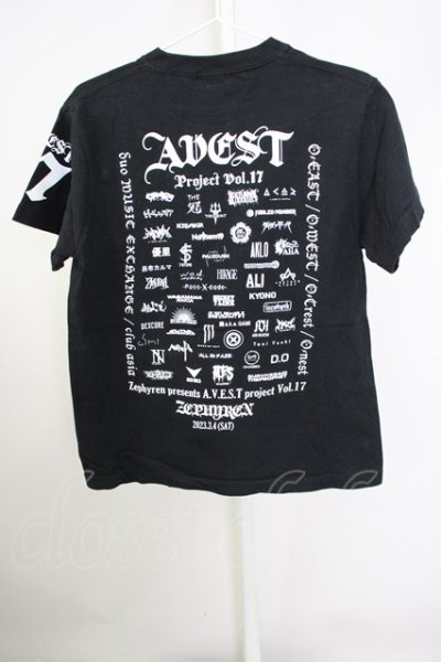 画像2: Zephyren / A.V.E.S.T project vol.17 S/S TEE - 圜(エン) - S ブラック T-24-09-11-018-Ze-ts-YM-ZT073