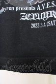 画像7: Zephyren / A.V.E.S.T project vol.17 S/S TEE - 圜(エン) - S ブラック T-24-09-11-018-Ze-ts-YM-ZT073