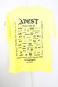 画像2: Zephyren / A.V.E.S.T project vol.17 S/S TEE - 圜(エン) - S イエロー T-24-09-11-010-Ze-ts-YM-ZT061 (2)