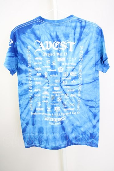 画像2: Zephyren / A.V.E.S.T project vol.17 S/S TEE - 圜(エン) - S タイダイブルー T-24-09-11-011-Ze-ts-YM-ZT061