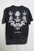 画像2: MARDI GRAS / Rose　Tシャツ M ブラック T-24-09-13-018-MA-ts-YM-ZT165 (2)