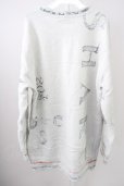 画像2: SHARE SPIRIT / WOOL RING SOFT JERSEY SWEAT L ホワイト T-24-10-21-002-SH-to-YM-ZT (2)