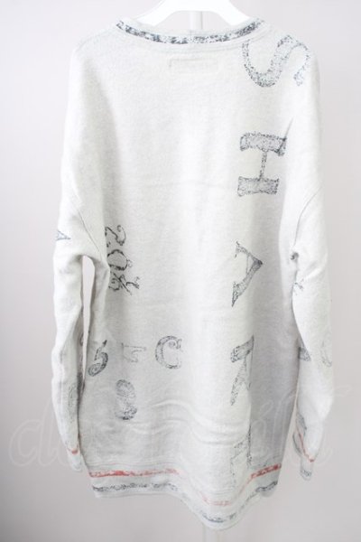 画像2: SHARE SPIRIT / WOOL RING SOFT JERSEY SWEAT L ホワイト T-24-10-21-002-SH-to-YM-ZT