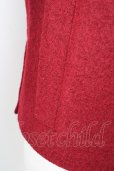 画像7: kiryuyrik / Wool Rayon Stand Coller ジャケット S レッド T-24-12-11-008-ki-ou-YM-ZT-M104